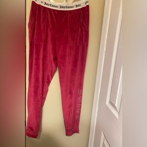 Juicy Couture Velvet Joggers